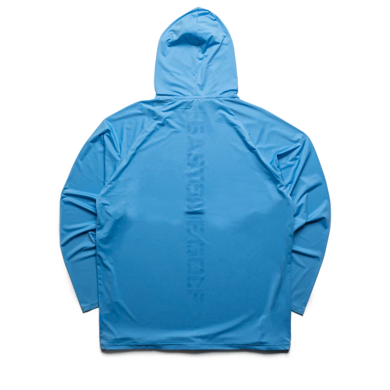 Eastside Golf UV Ultra Light Hoodie - Tranquil Blue