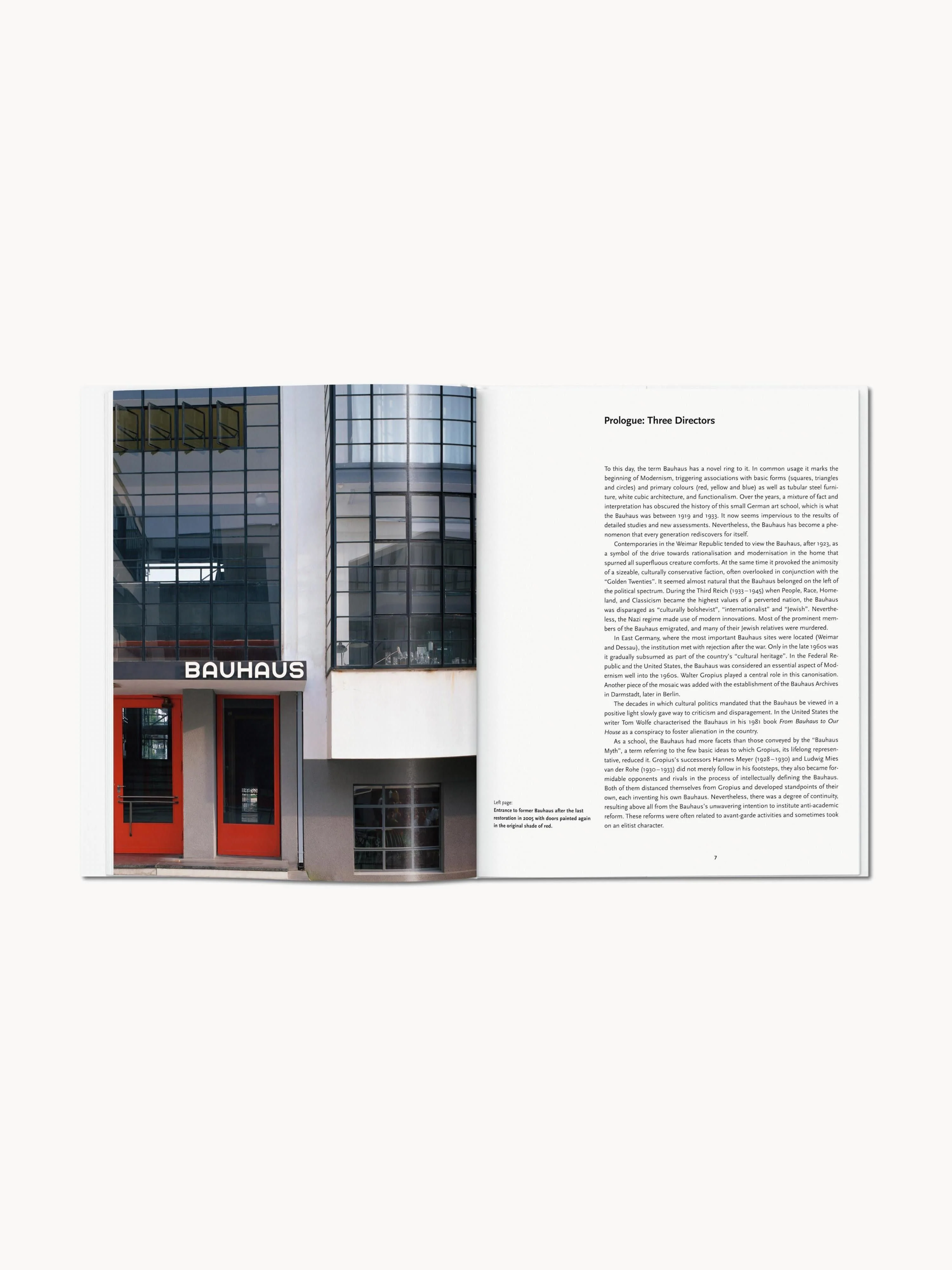 Bildband: Bauhaus, englische Ausgabe