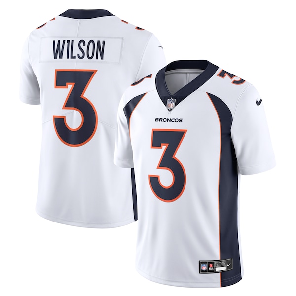 Russell Wilson Denver Broncos Nike  Vapor Untouchable Limited Jersey - White/Navy/Orange