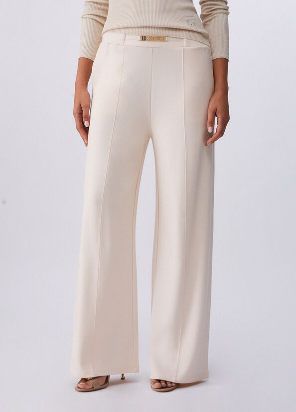 Pantaloni con spacchetti