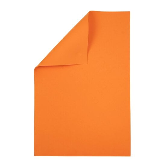 Orange EVA Foam Sheet 45cm x 30cm