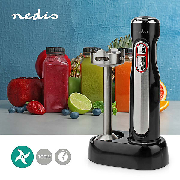 Mixeur Plongeant 100W Sans fil 13000 Trsmin NEDIS