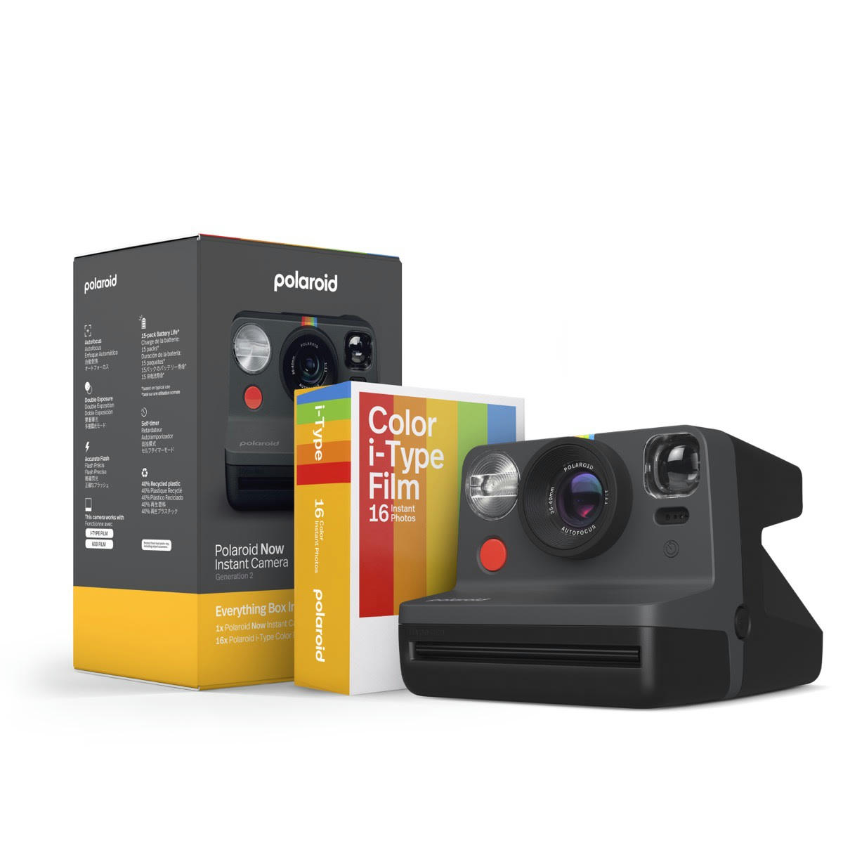- Appareil photo instantané  EB Now Gen 2 Black