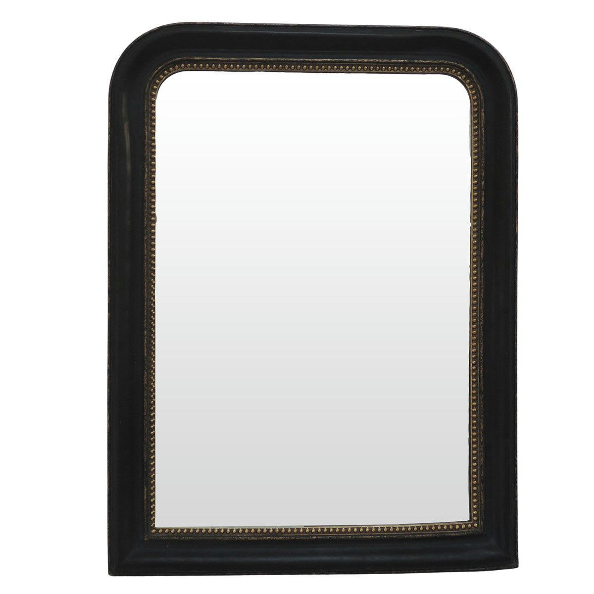 - Miroir trumeau noir 58,5 x 78 cm - Manderley