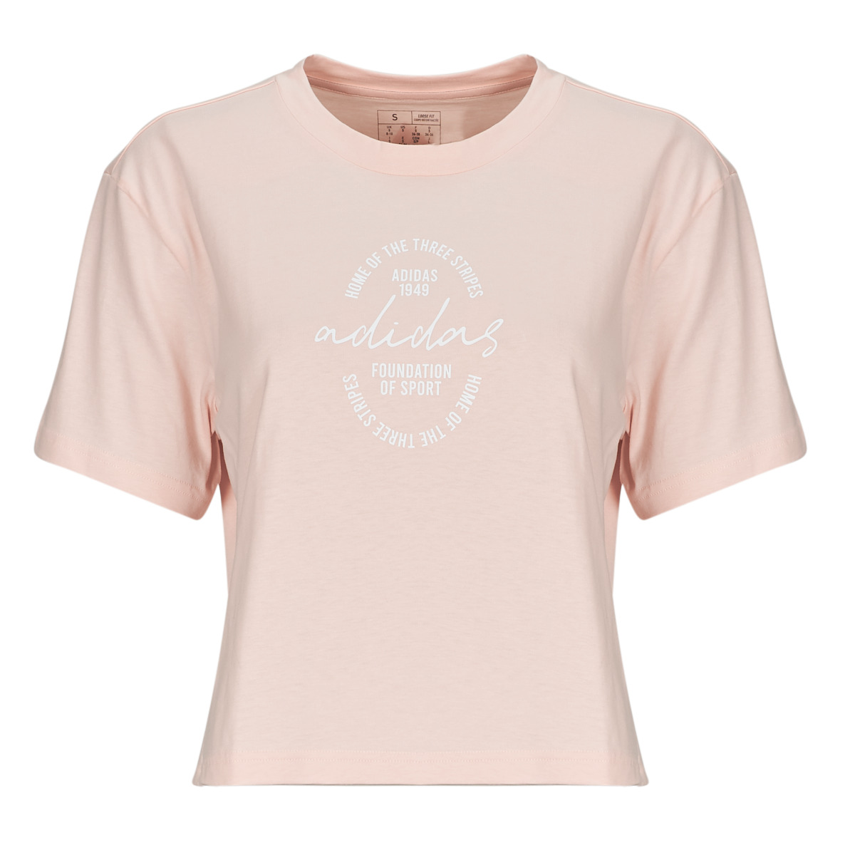 adidas - Brand Love Signature Graphic T-Shirt - Pink