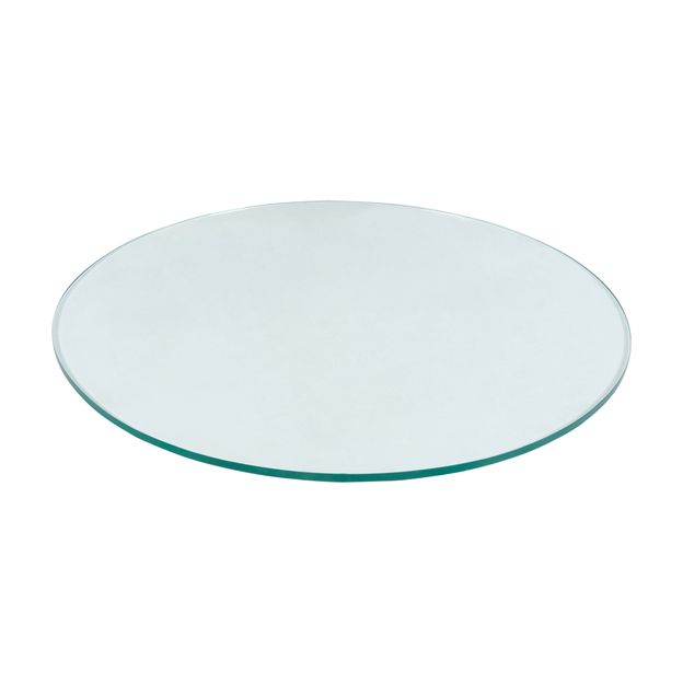 TAMPO DE MESA VIDRO TEMPERADO REDONDO 10 MM X 1,22 M