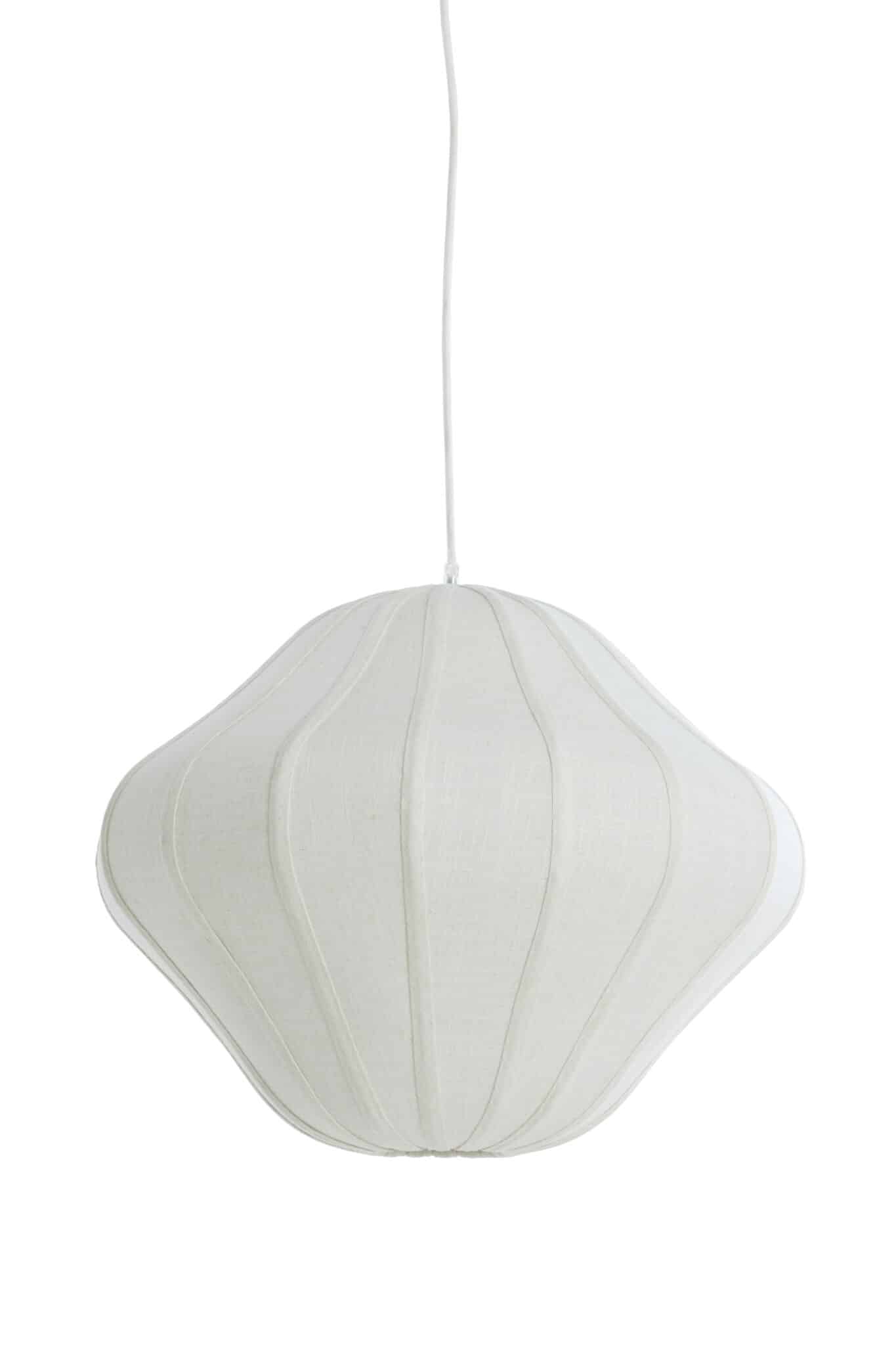 Light & Living hanglamp Sukau - wit - Ø50cm