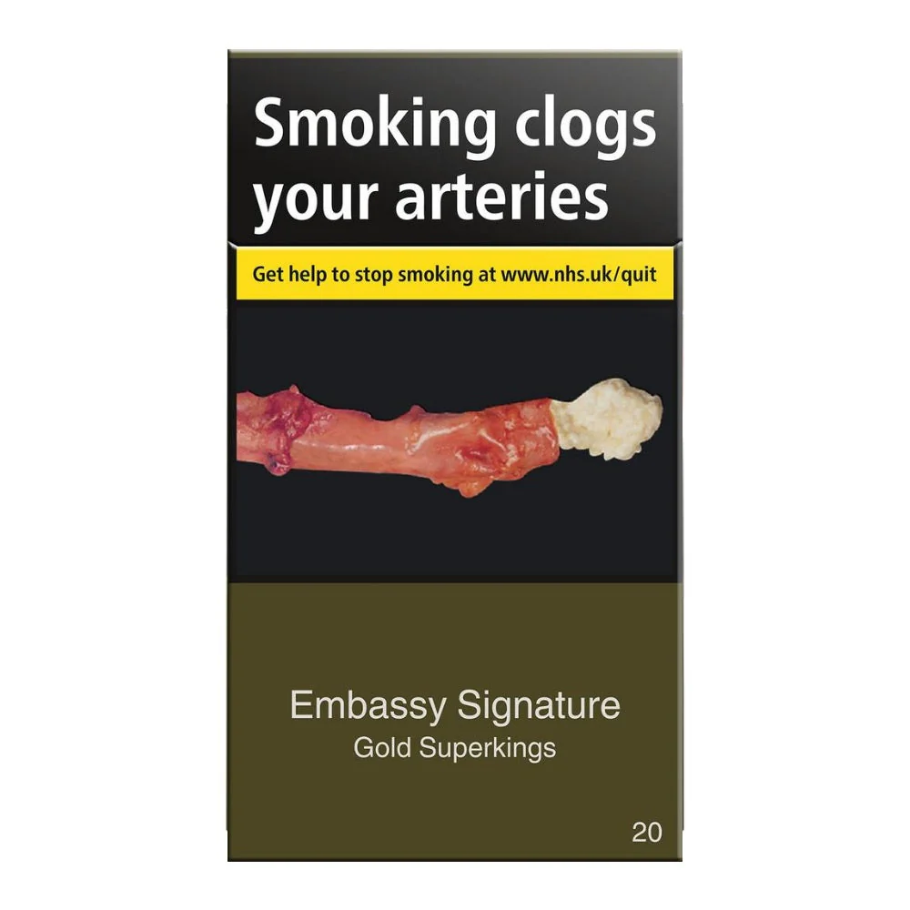Embassy Signature Gold Superkings 20s Cigarettes