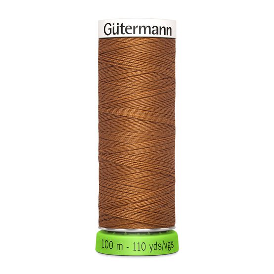 Gutermann Brown Sew All Recycled rPET Thread 100m (448)