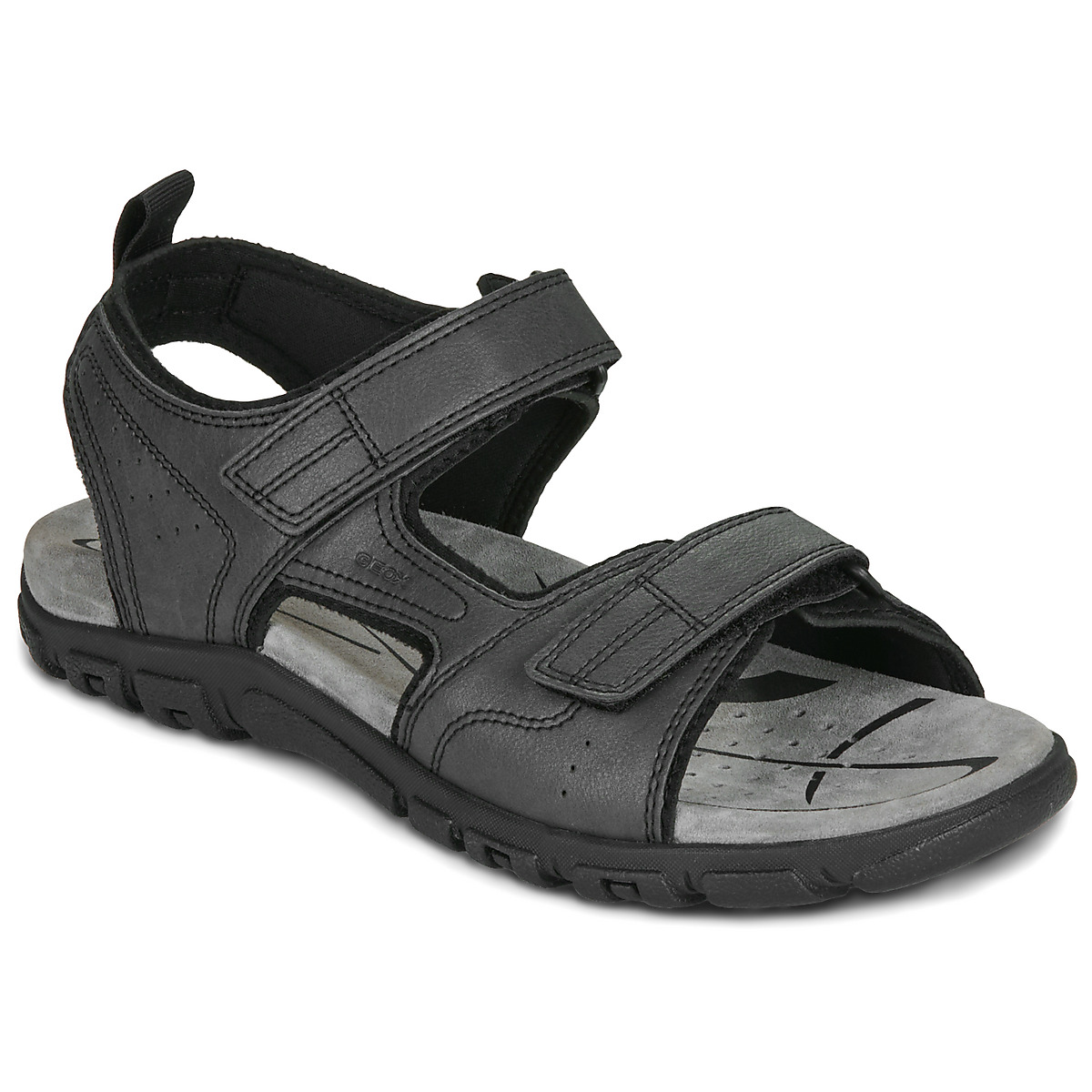 Geox - UOMO SANDAL STRADA - Black