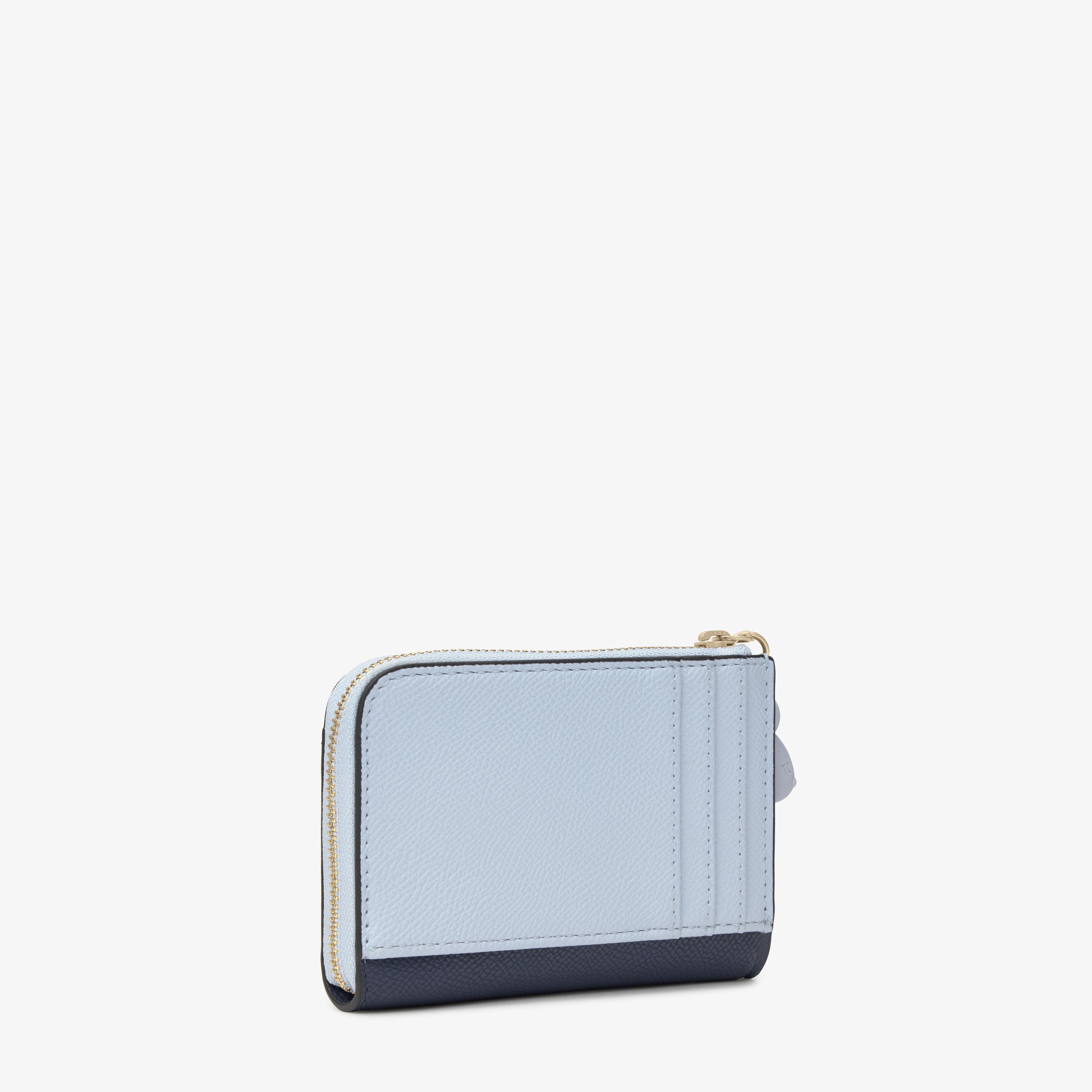 Monedero grande azul marino Audree Saffiano