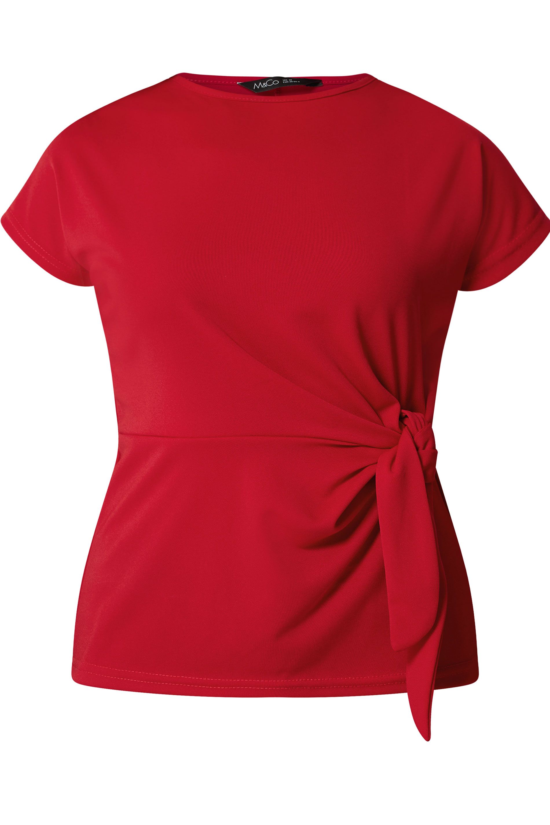 M&Co Tie Waist Top