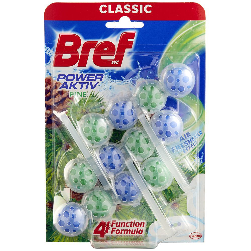 Bloc WC Bref Power Activ Forêt de pins 3x50 g