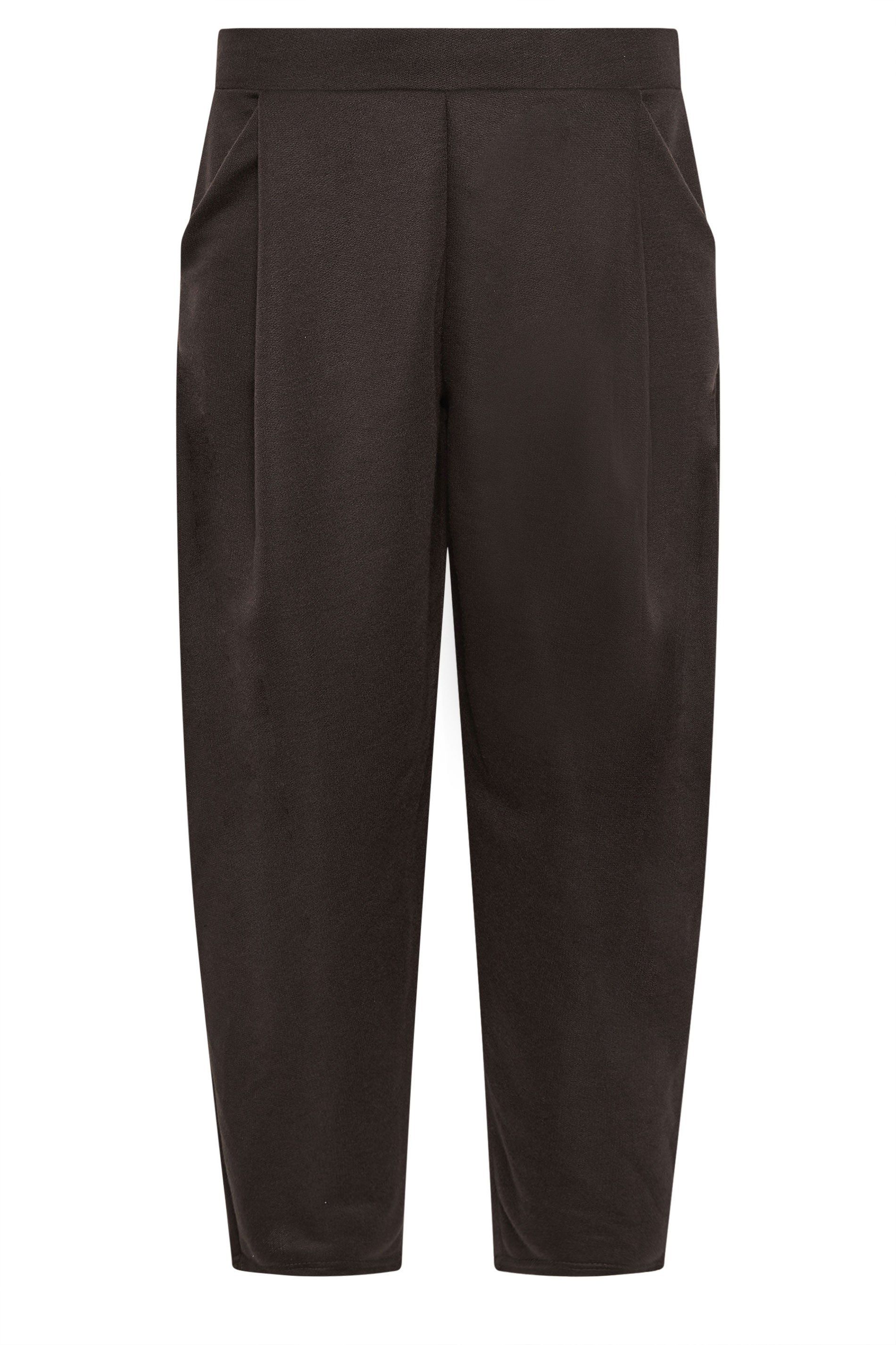 PixieGirl Petite Textured Barrel Trousers