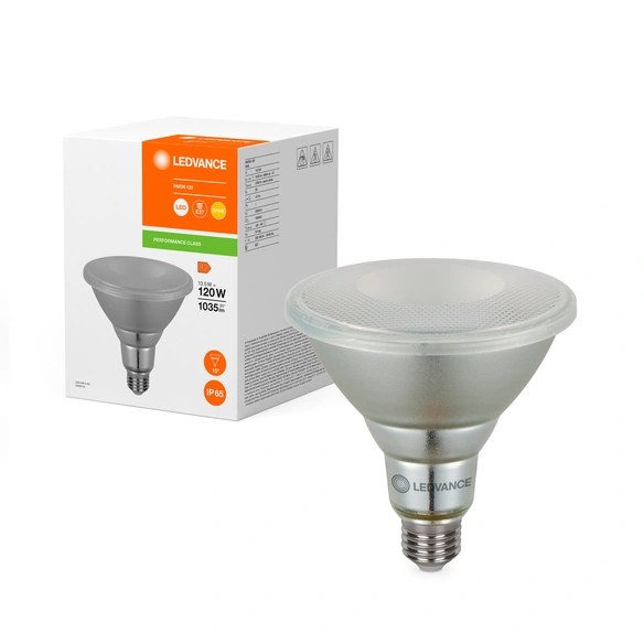 LED-Reflektorlampe, E27, 13,5 W, warmweiß, klar