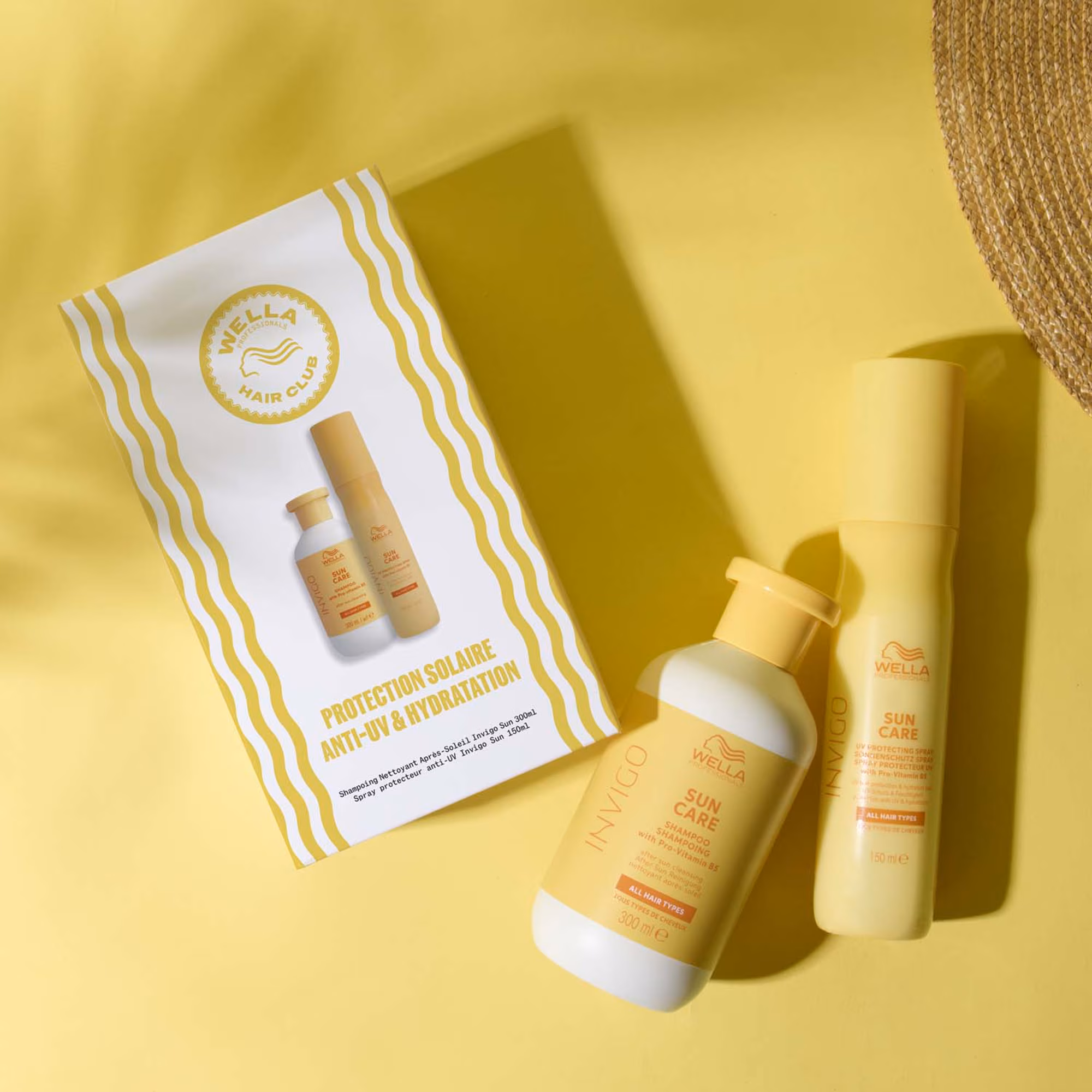 INVIGO SUN CARECoffret - shampoing + spray protection couleur anti uv