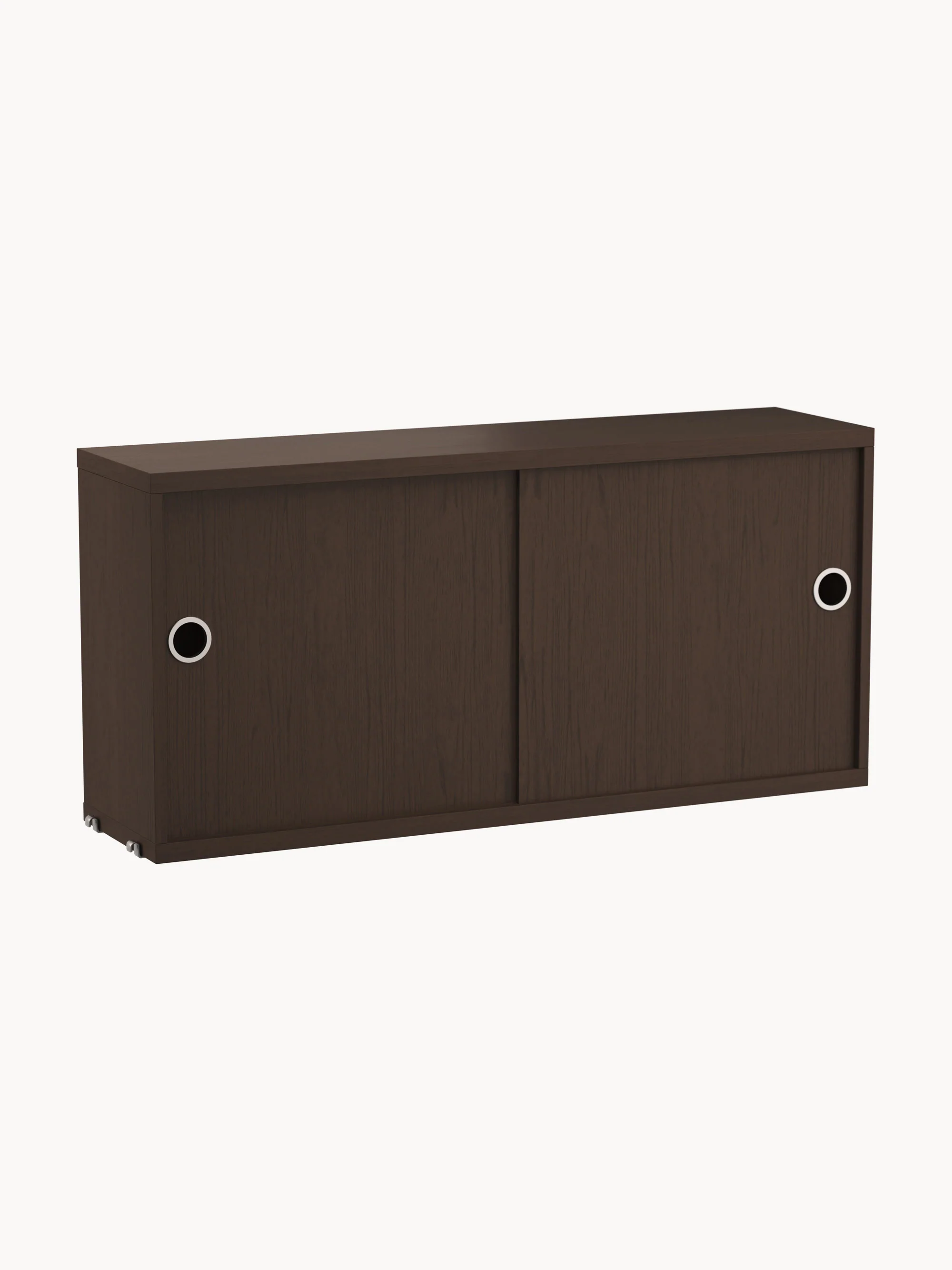 Schrank String System mit Schiebetüren, B 78 x T 20 cm