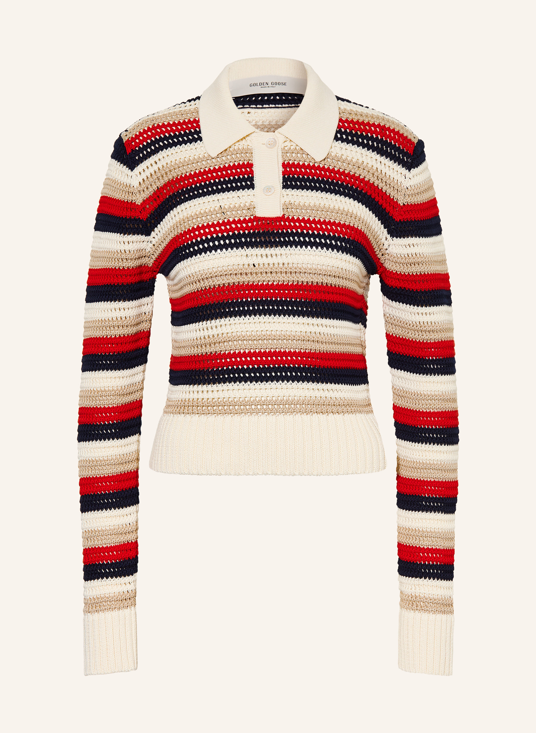 GOLDEN GOOSE Strick-Poloshirt