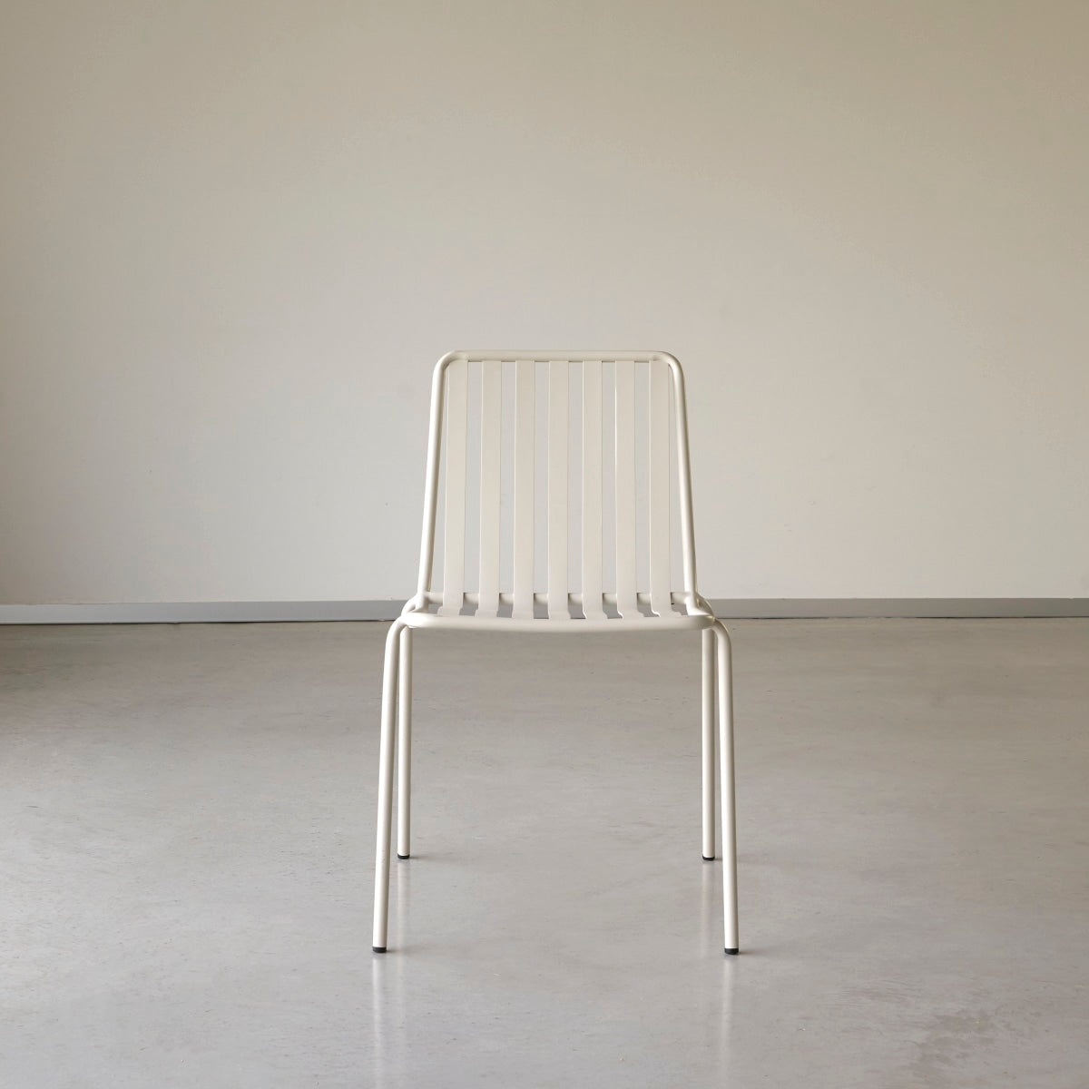 Tikamoon Metalen stoel in crèmekleur - Beige
