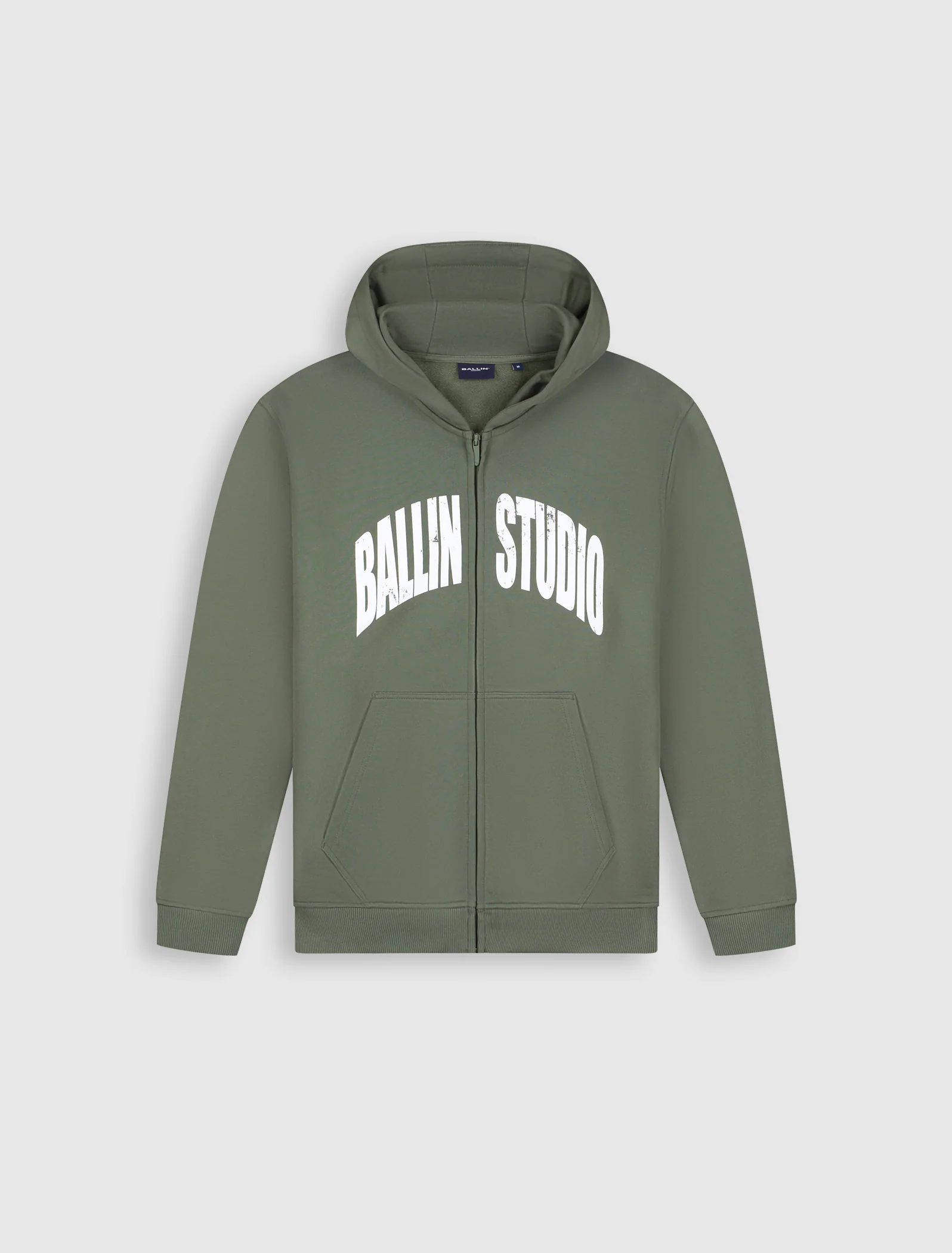 Ballin Studio Hooded Vest | Dark Army