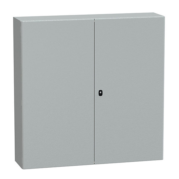 Nsys3d121230dp Coffret Métallique étanche Ip55 - 1200x1200x300 - 2 Portes - Plaque Fournie - Spacial S3d - Schneider Electric