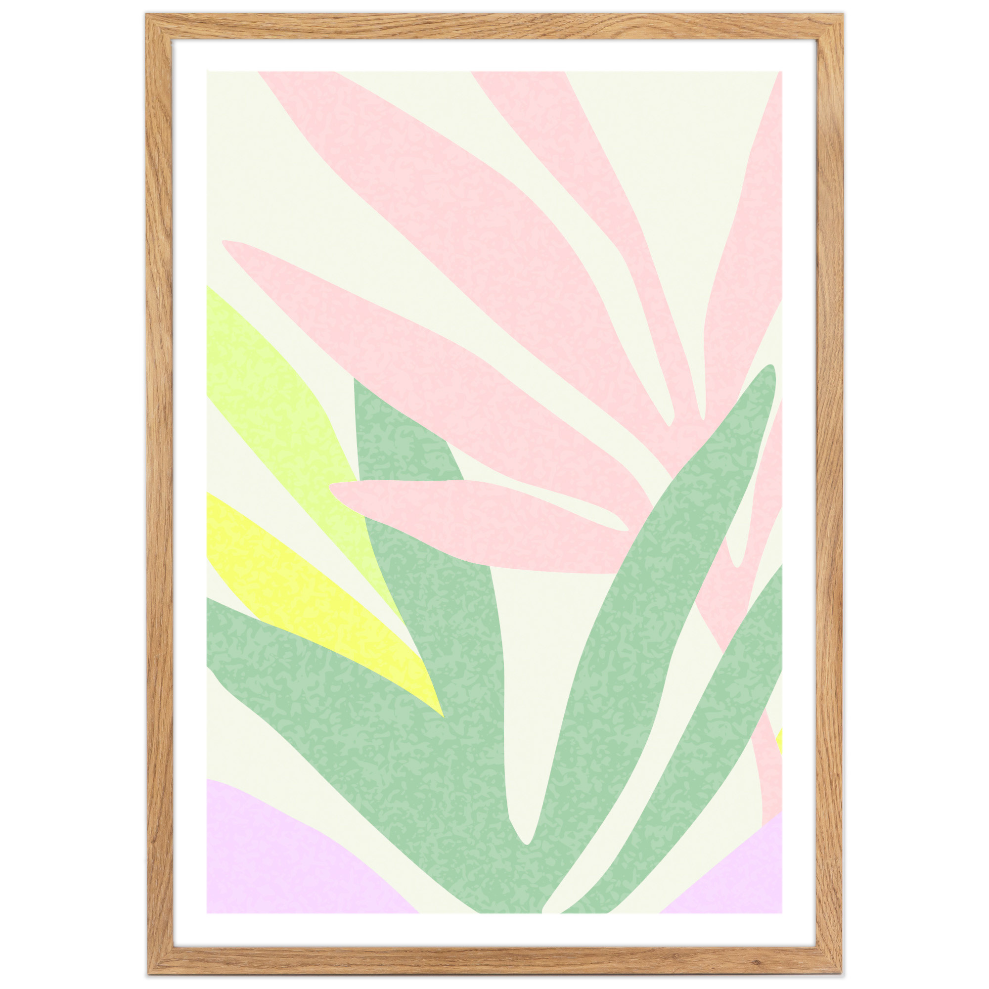 Ramka na zdjęcia 50x70 cm w kolorze dębowym prostokątna rama duża FRAMAI®