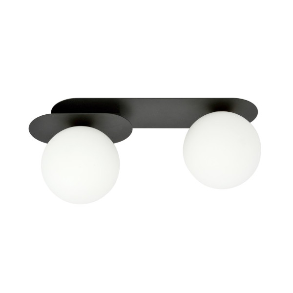 Lampa Sufitowa Plaza 2 Black/Opal