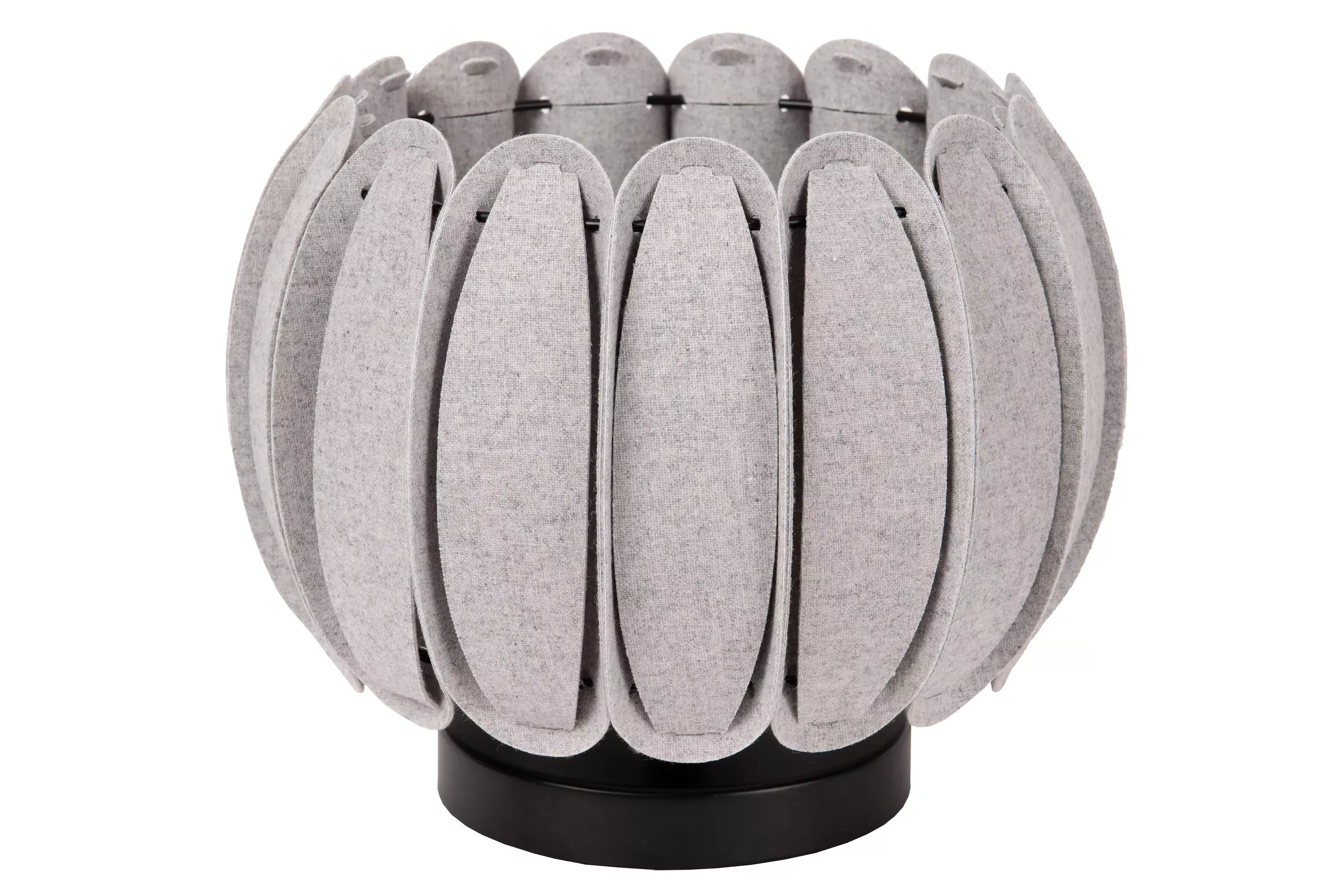 Lampa stołowa nowoczesna szaro-czarna Spencer 1xE27x40W wys:19,5cm Lucide