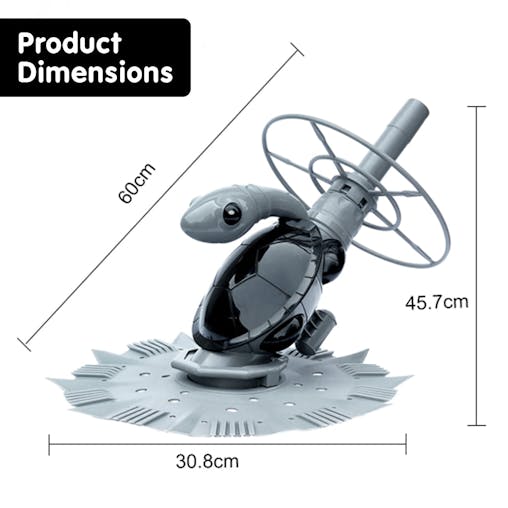 NNEDPE Automatic Swimming Pool Vacuum Cleaner Leaf Eater Turtle