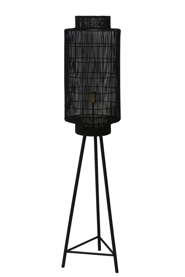 Light & Living vloerlamp GRUARO - Ø32x150cm - zwart