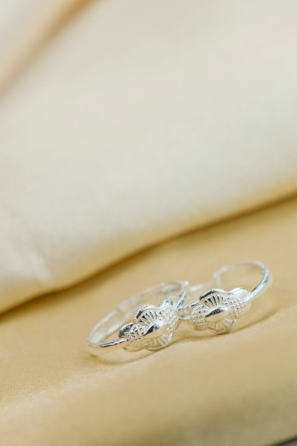 The Colourful Aura 1 Pcs 925 Adjustable Silver Slim Lightweight Floral Midi Beach Toe Ring