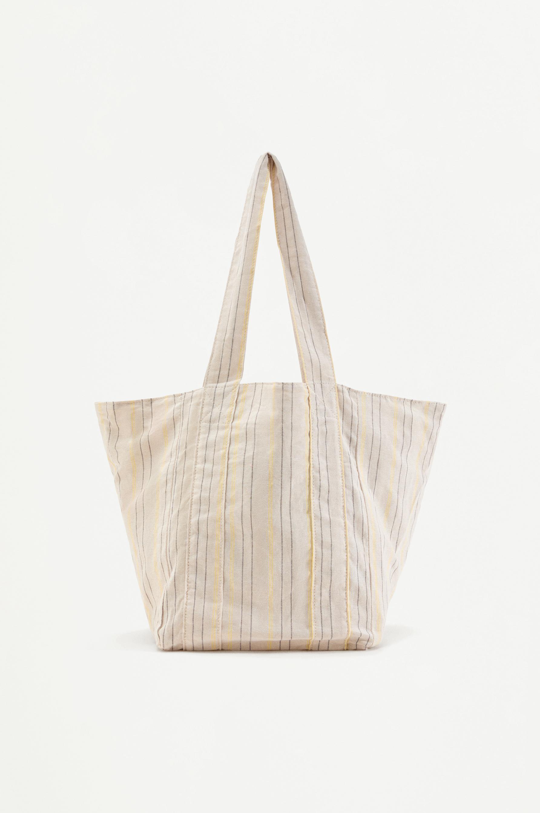 Bolso shopper rayas