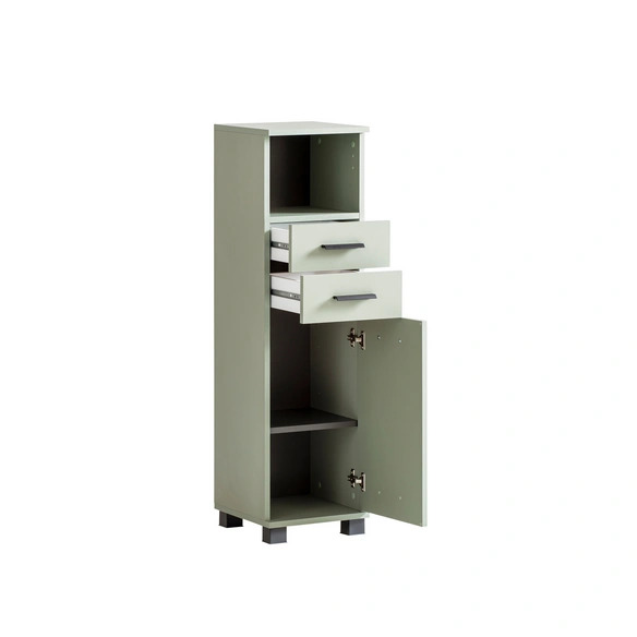 Highboard »Palermo«, (BxHxT): 30,3 x 110,5 x 32,6 cm, pistazie