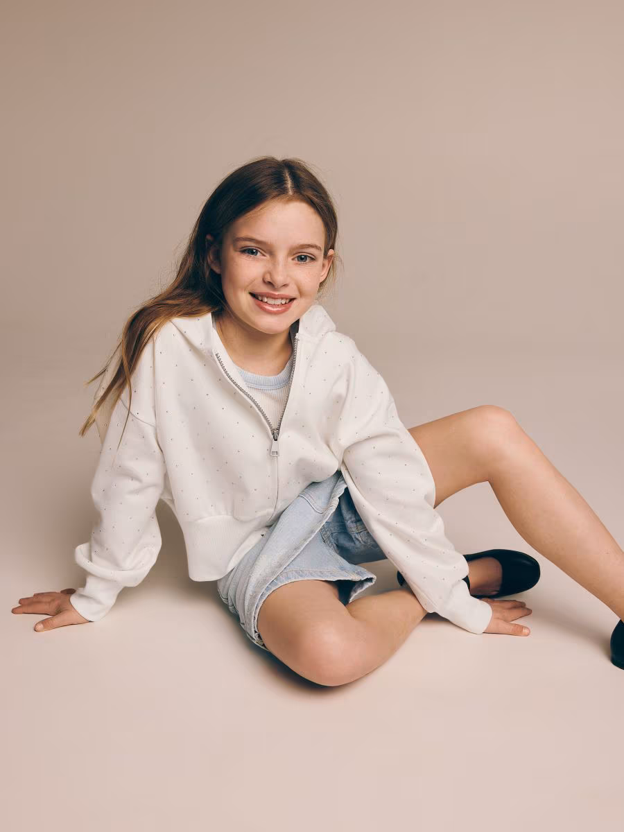 Denim Skort