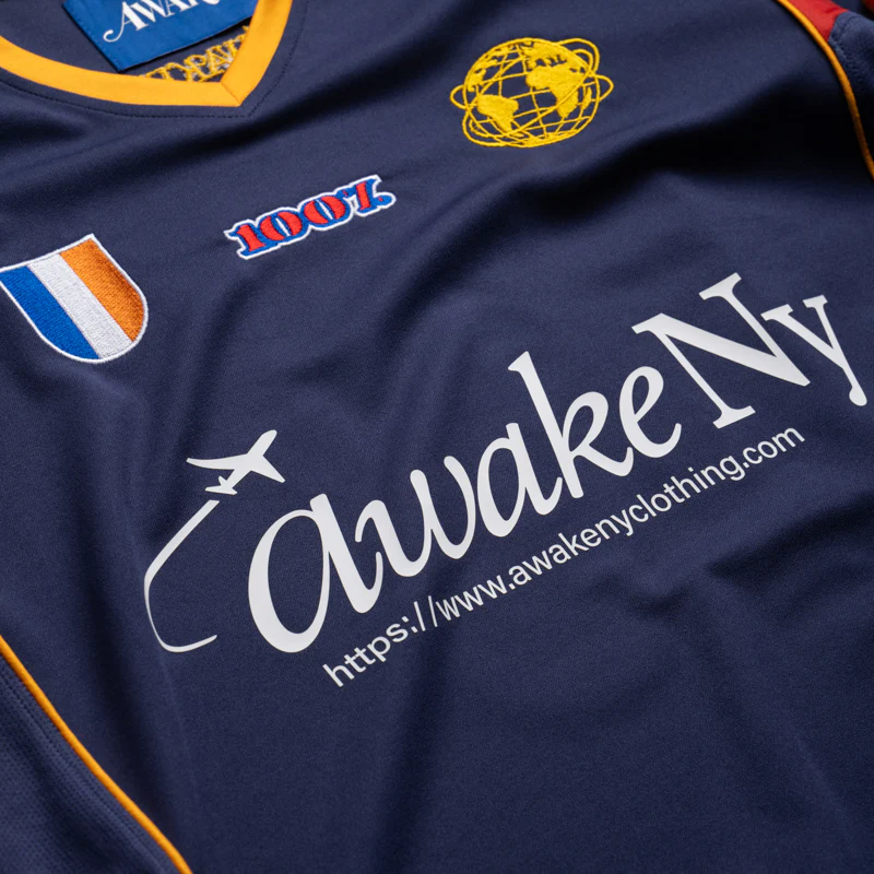 Awake NY Unisphere Warm Up Jersey - Blue