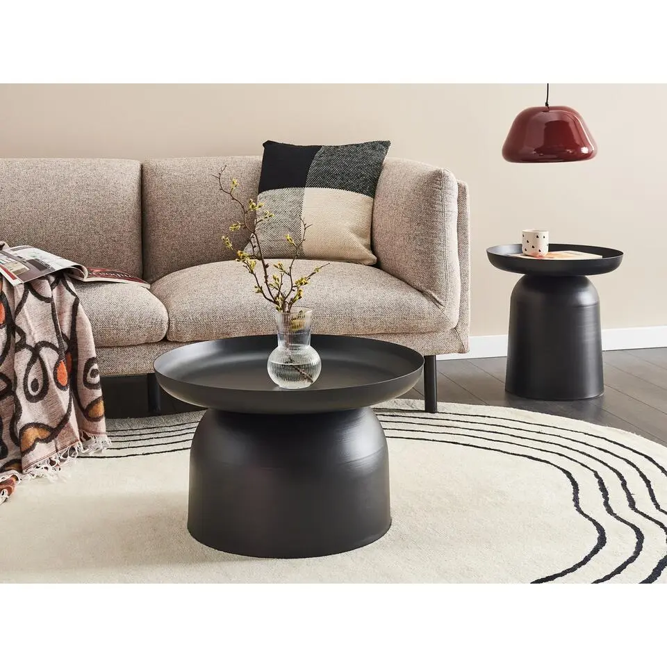 TAGGART - Salontafel - Zwart - IJzer