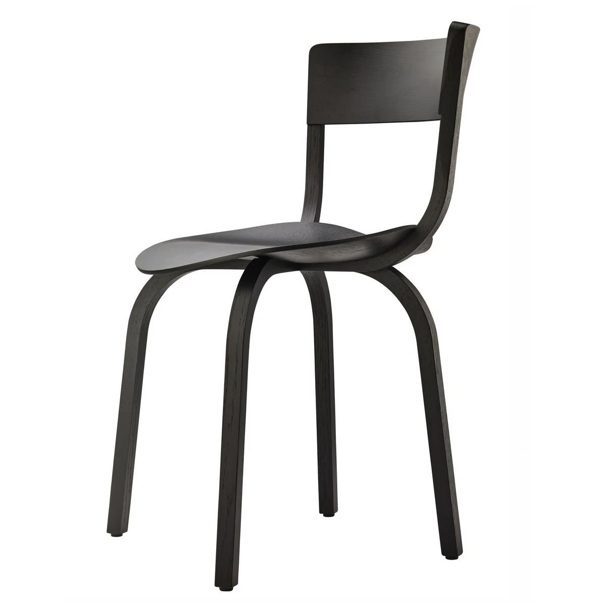 Thonet - 404 Stuhl, Eiche schwarz gebeizt (TP 29)