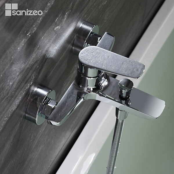 Mitigeur Bain/Douche Anti-Calcaire Chrome IMEX BELGICA BDZ044-4