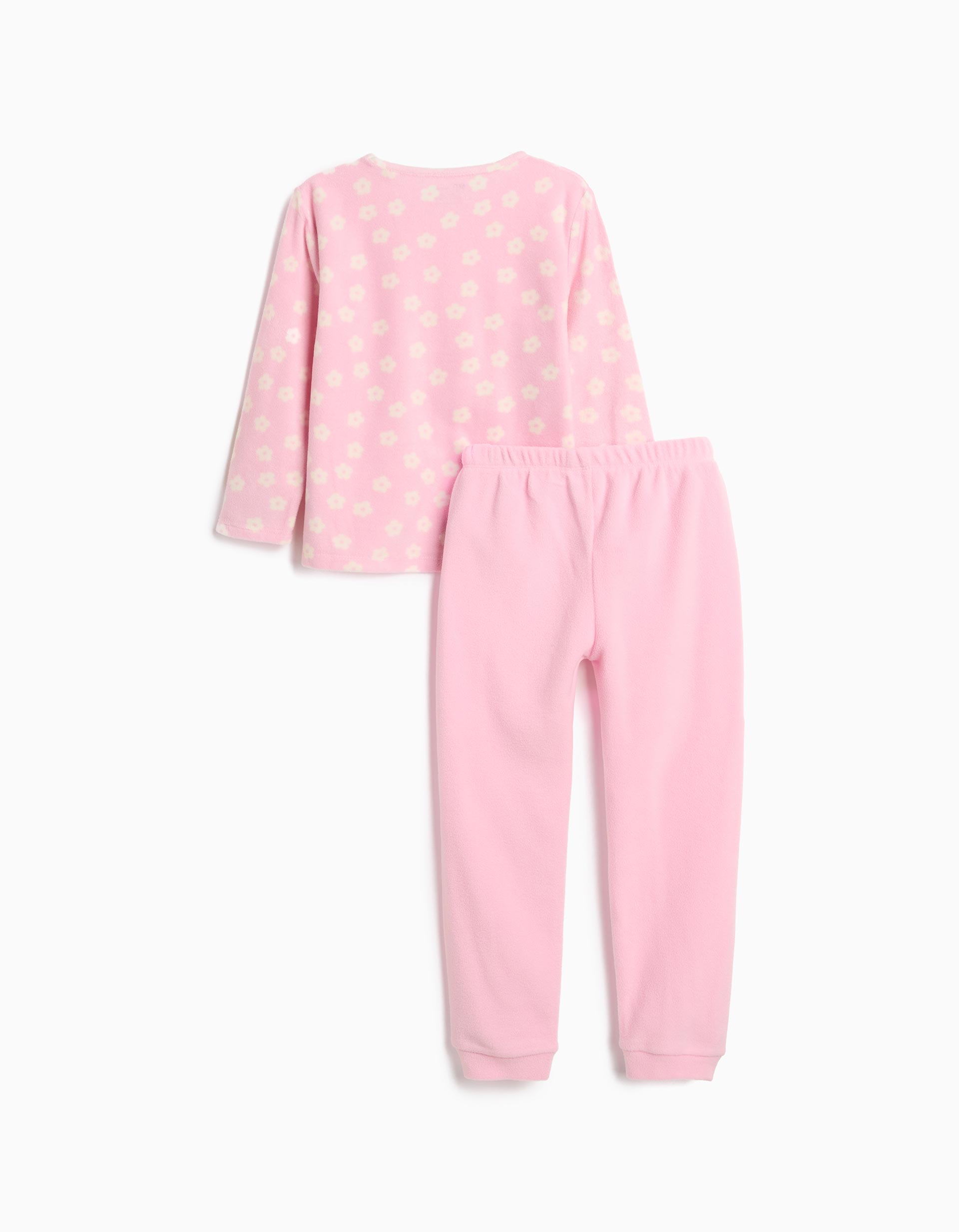 Pijama Micropolar, Menina, Rosa
