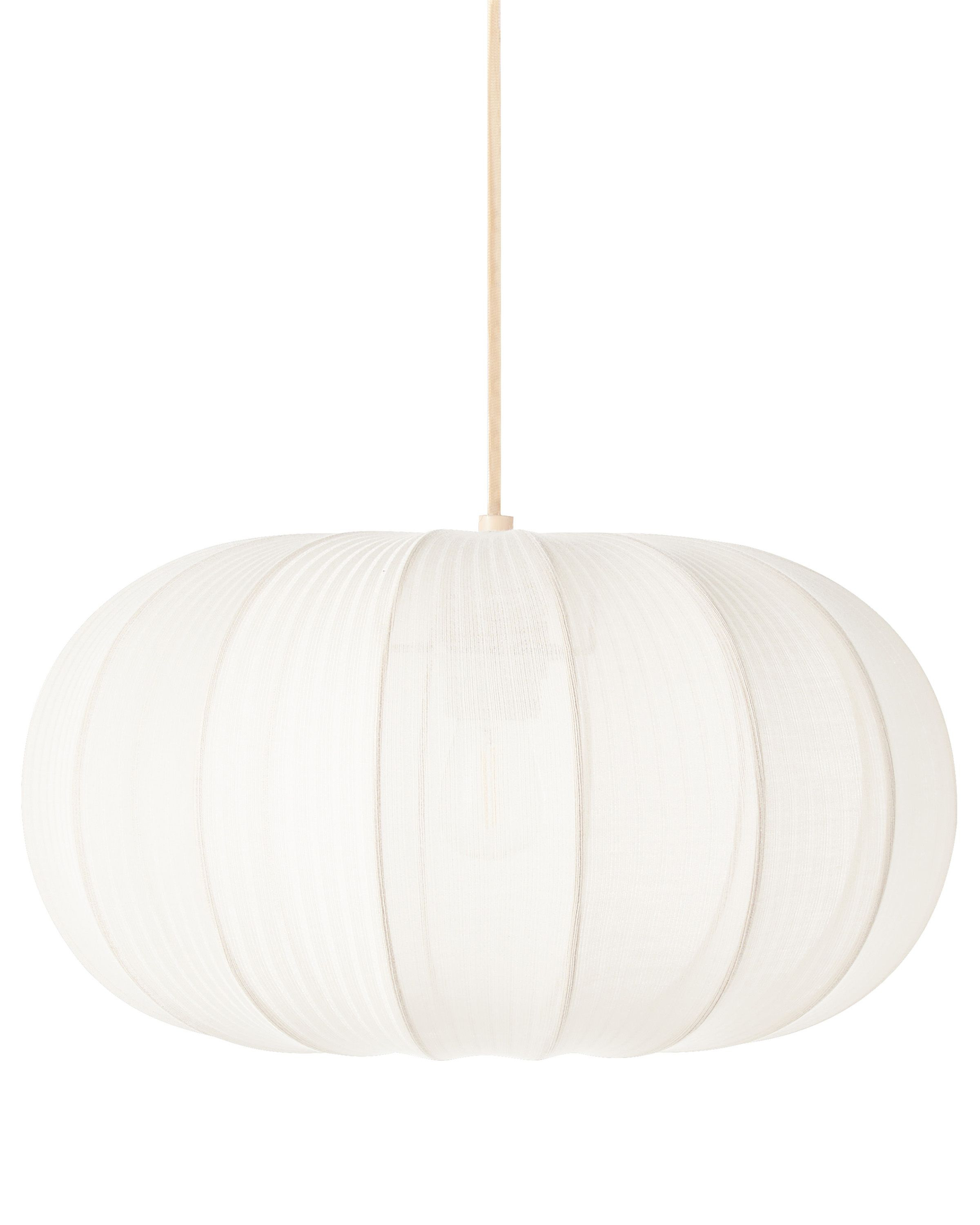 Lampa wisząca sufitowa nylonowa biała