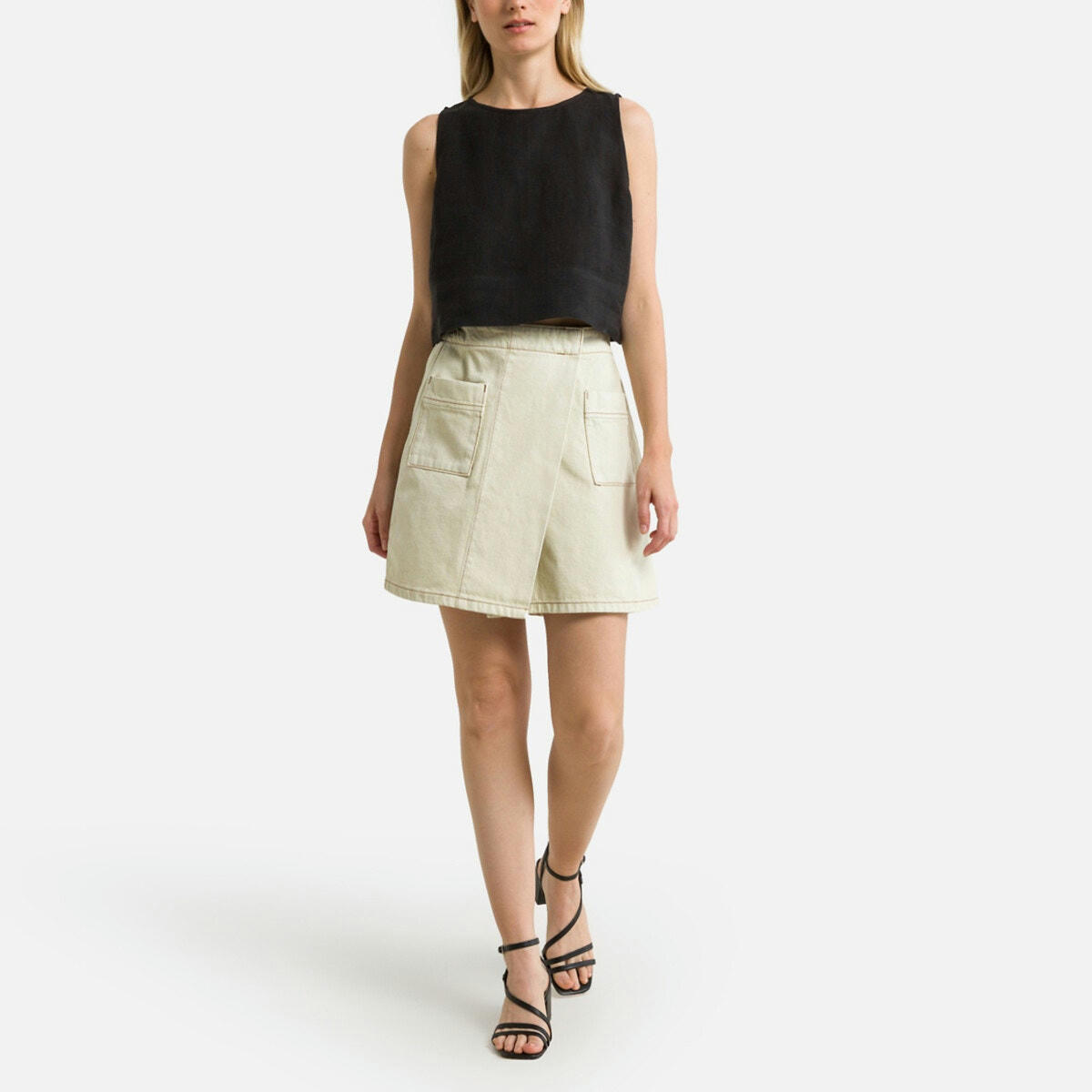 Jupe taille haute