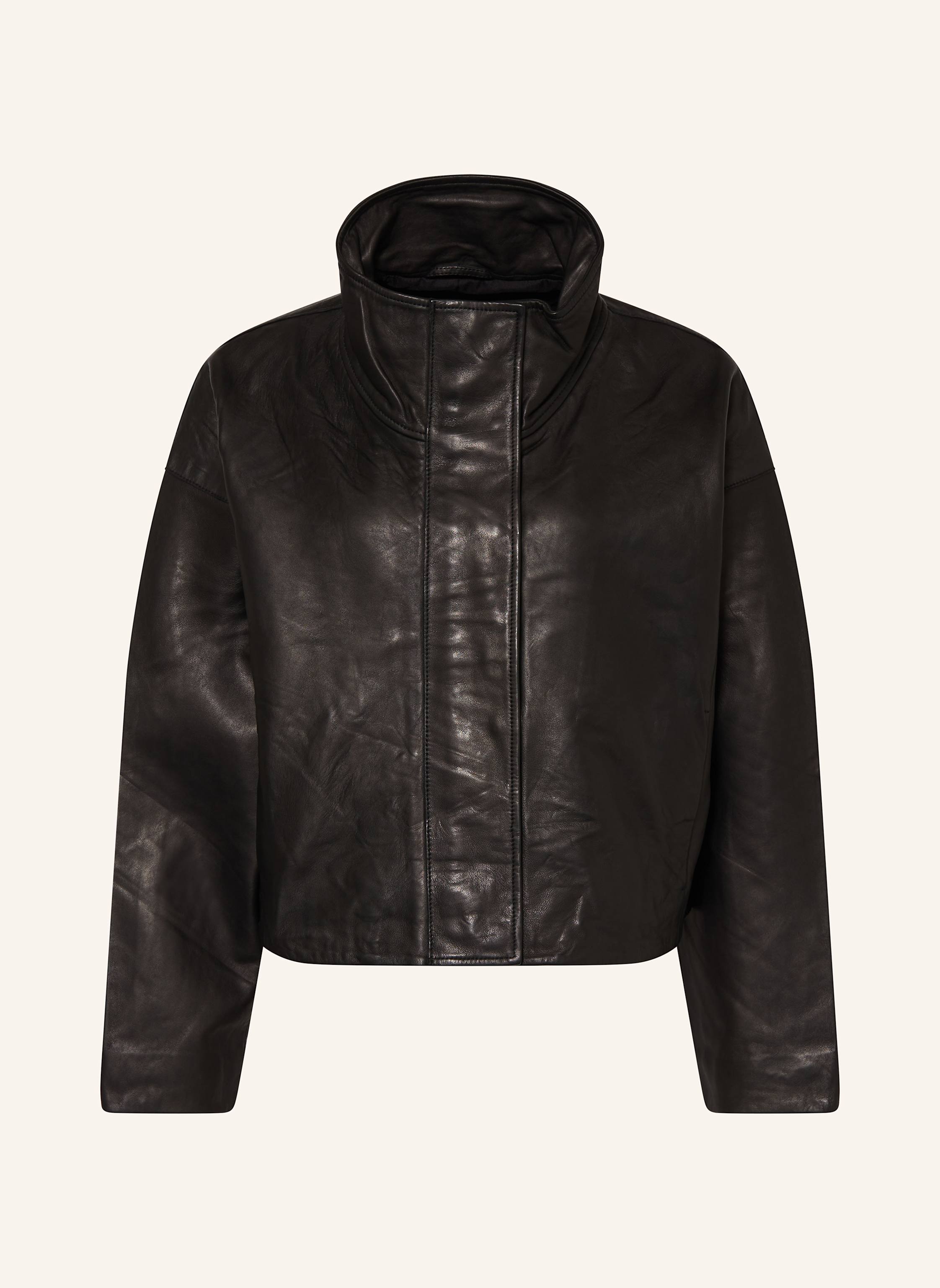 ALLSAINTS Cropped-Lederjacke RYDER