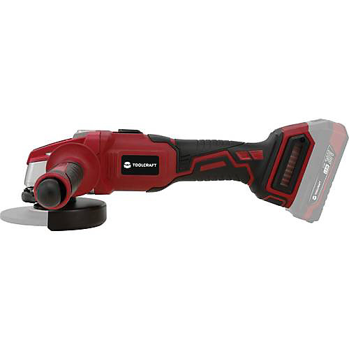 Meuleuse angle toolcraft sans fil 6544041 20 V 11.5 cm