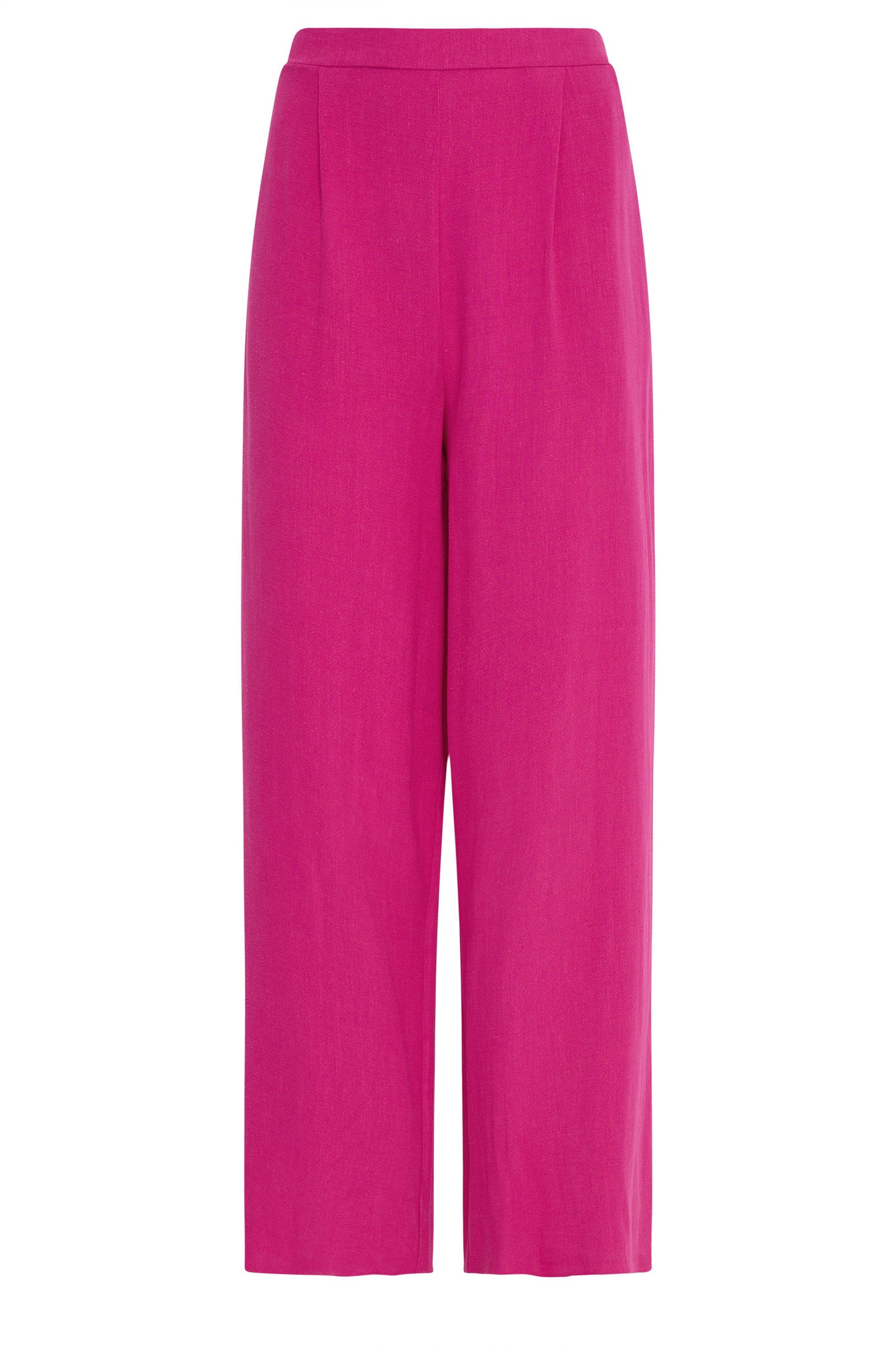 M&Co Linen Wide Leg Trousers