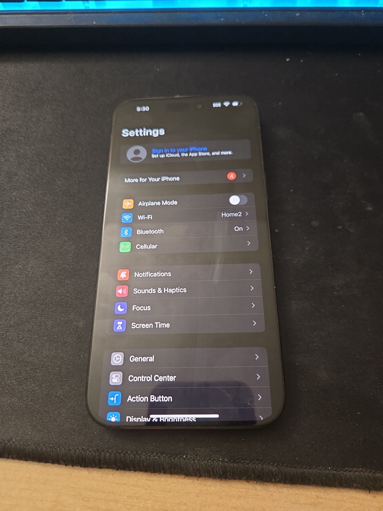 Apple iPhone 15 pro max 256gb unlocked battery 96 percent