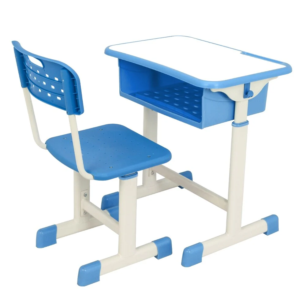 Adjustable Child's Study Desk Table and Chair Set