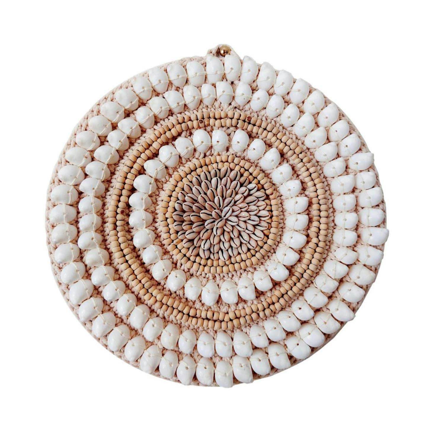 SARIA - Décoration murale en coquillages D30 cm