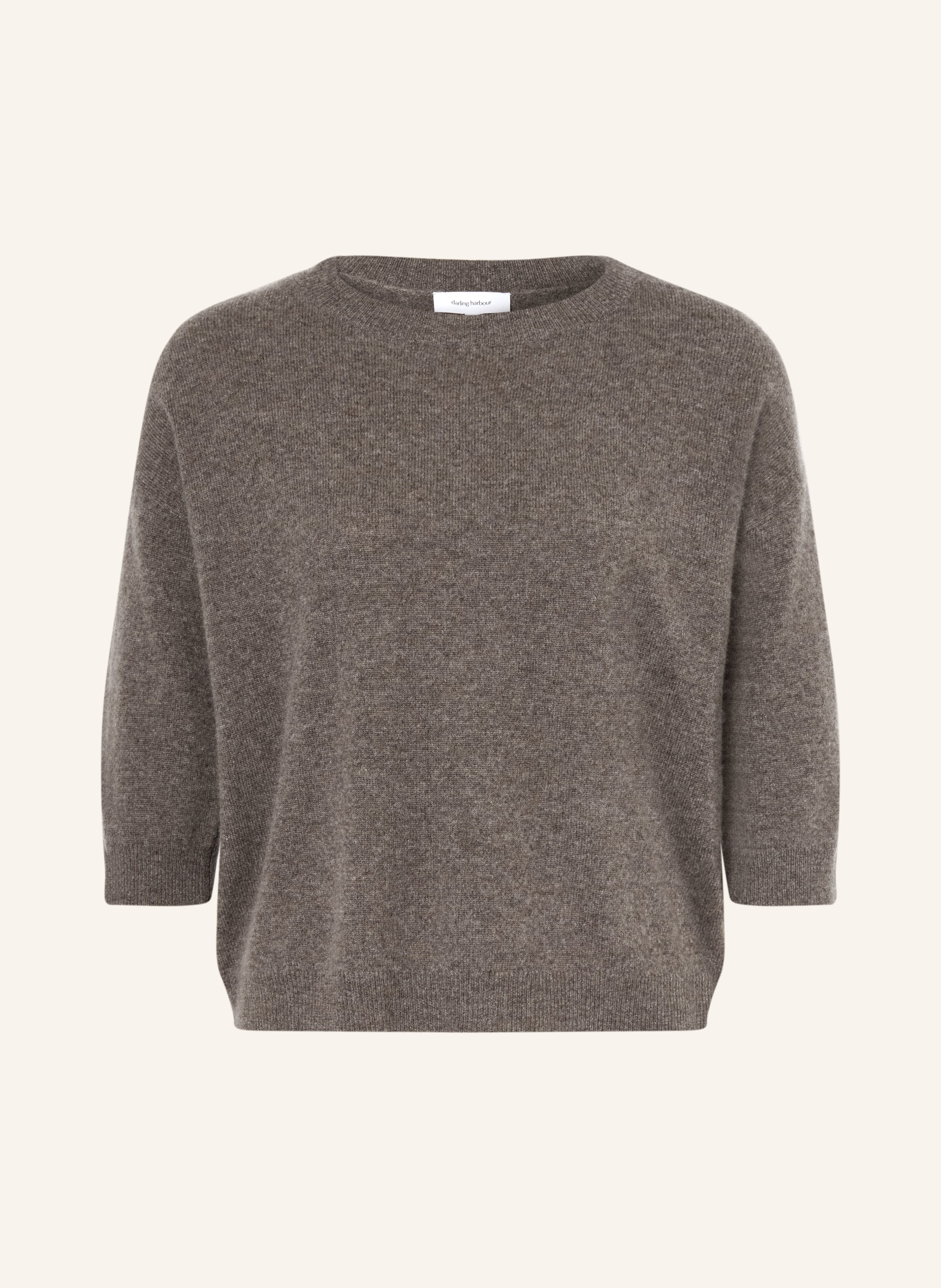 darling harbour Cashmere-Pullover mit 3/4-Arm