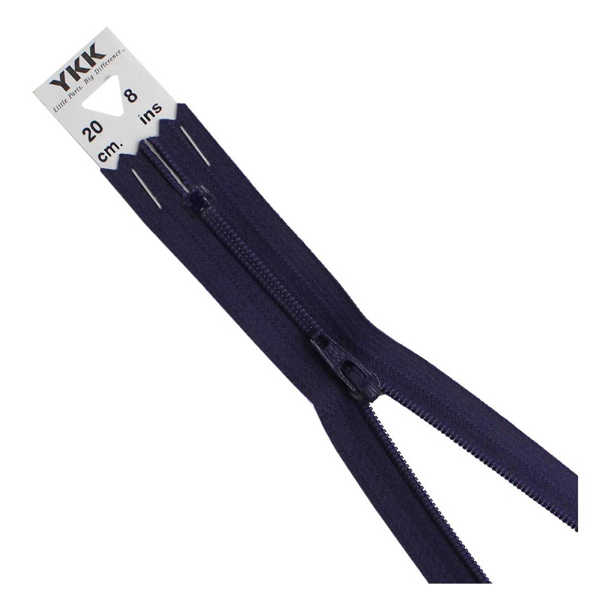 YKK Dark Purple Dress and Skirt Zip 20cm