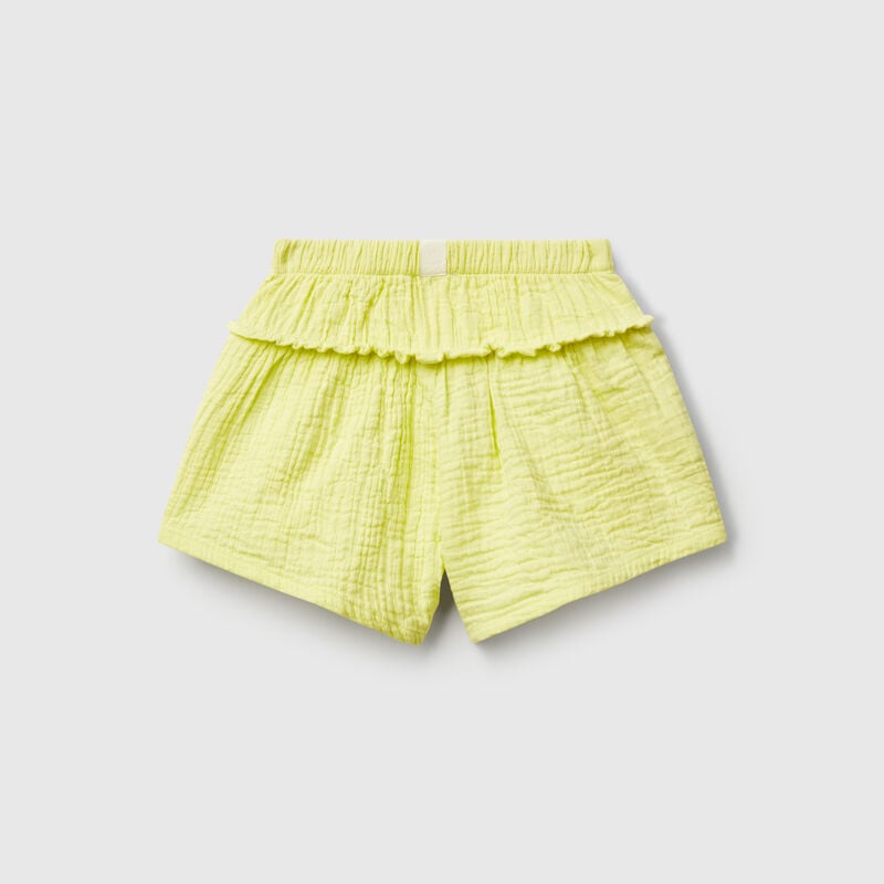 Culottes with rouches